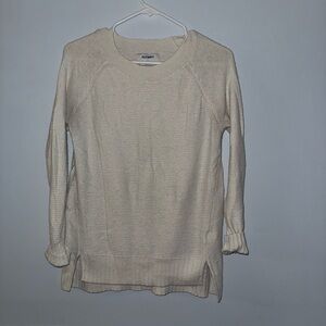Old Navy Off-White Knit Pullover